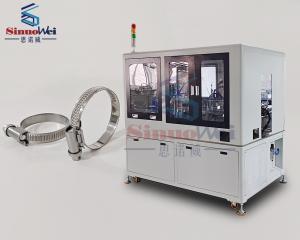 Buy cheap Hydraulic Clamp Hose Machine Hose Clamp Assembly Machine 0.5Mpa - 0.7Mpa product
