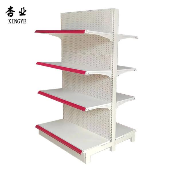Quality Q235 Cold Rolled Steel Sheet Grocery Store Display Shelf Supermarket Retail Store Display Shelf for sale