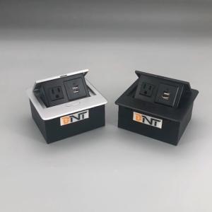 Buy cheap Factory customized intelligent power supply table pop up socket box with usb charger product