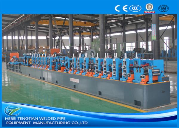 Quality Custom Size Pipe Making Machine , Carbon Steel Pipe Production Line For L Shape Pipe for sale