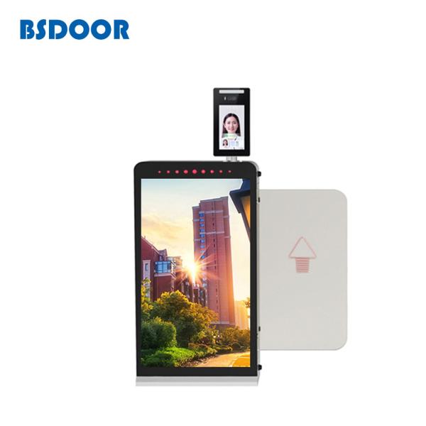 Quality Waist High Sliding RS485 Automatic Turnstiles Pedestrian Access Control for sale