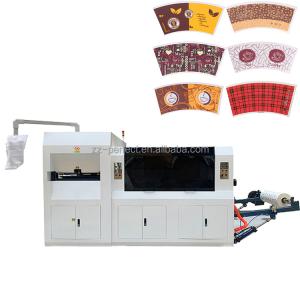 China 180pcs/min Paper Roll To Sheet Cutting Machine Paper Cup Punching Die Cutting Machine on sale