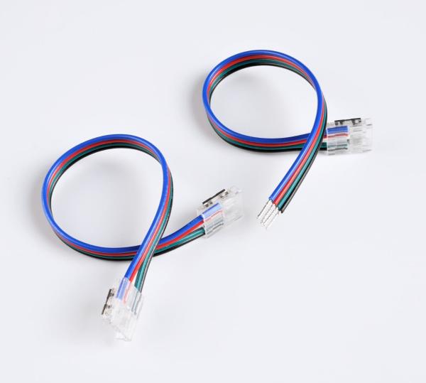 Quality RGB LED Strip Light Accessories Led Strip Connector 4 Pin for sale