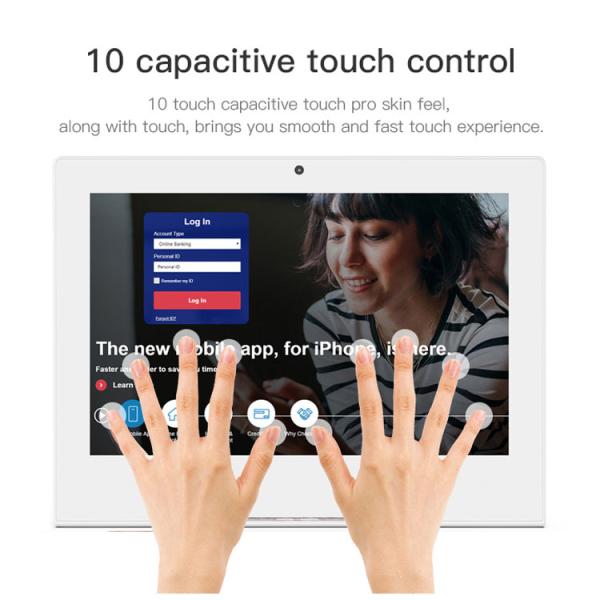 10.1Inch RK3288 NFC POE Desktop Android Tablet L Type Restaurant Tablet