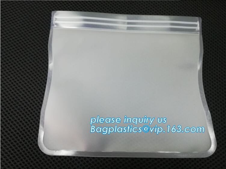 Round bottom polypropylene zip lock bag, CD bag, round reclosable bag, round reusable zip lock bag, round grip seal pack