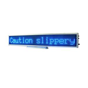 China Scrolling LED Message Scrolling Display Board Blue color B16128AB on sale