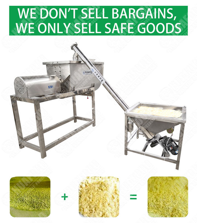Button Control 450L/Time SS304 Dry Powder Blender