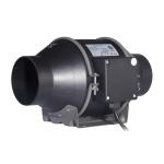 Smart WIFI APP 4 Inch Low Noise Inline Duct Ventilation Fan Programmable