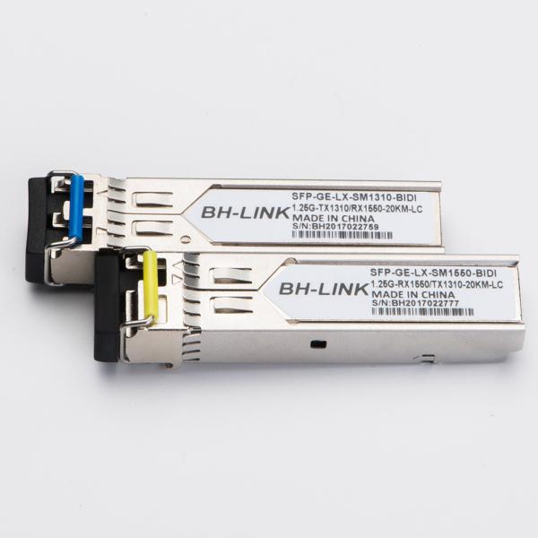 Quality 1.25G Sfp Fiber Optic Transceiver , Gigabit Optical Transceiver Compatible With H3C Huawei for sale