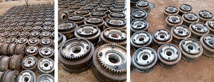 high performance forged wheel with large wheel pressure