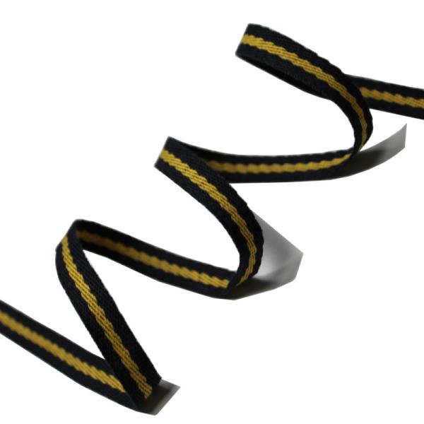 1cm Striped Cotton Webbing For Bag Handles , Webbing Cotton Tape