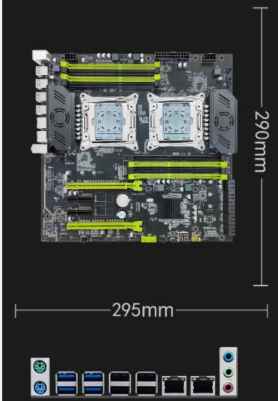 Quality X99-DD31-V1.0   Intel C612 chipset Dual cpu DDR3 server motherboard for sale