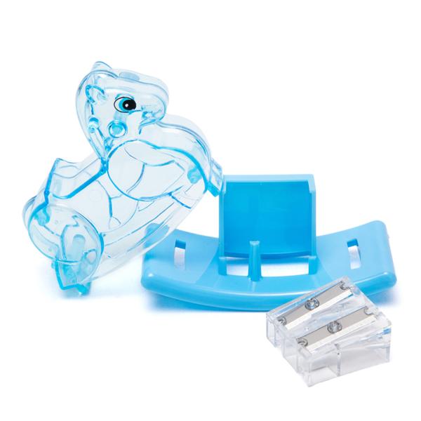 Patent Baby Kid Safe Promotion Gift Cheap Rocking Cute Horse Double Hole School Children Pencil Sharpener