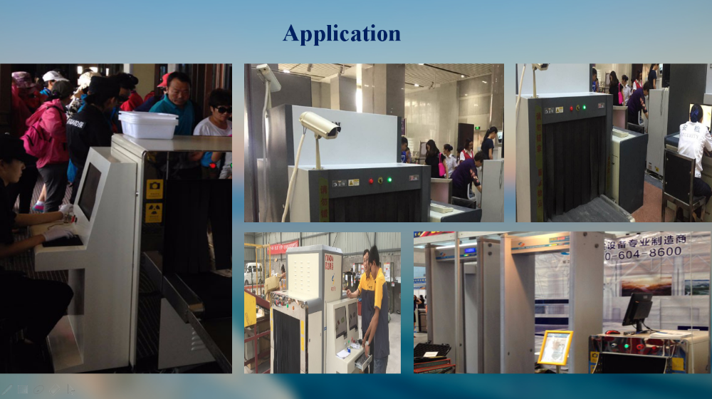 Hot sale x-ray baggage scanner x ray baggage scanning machine for airport jz-100100