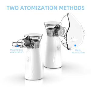 Buy cheap GB/T 18830-2009 Handheld Portable Nebulizer Efficient White Quiet Portable Nebulizer product