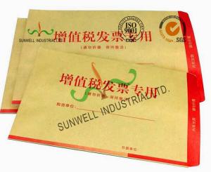 Buy cheap Glossy Finish Custom Printed Envelopes , Personalized Business Envelopes product