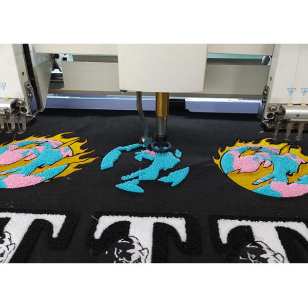 Sew - On 100% Towel Custom Chenille Patches Embroidery Chenille Letter For Clothing