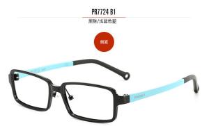 Buy cheap White Custom Eyeglass Frames , Kids Plastic Frames Strong Hydrolysis Resistance product