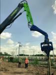 PCF Series 18 Meter Vibrating Pile Driver For Construction