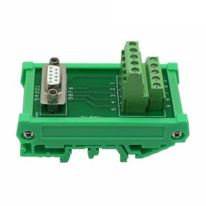 Single End D Sub 9 Pin DB9 Male Female Connectors Terminal Blocks Breakout Board