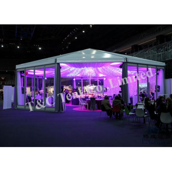 Octagon Hotel Bell Tent Easy Assembled With Light Frame Steel Structure