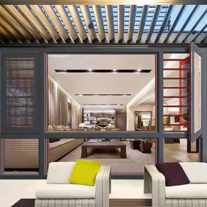 Double Glazed Aluminium Awning Windows Soundproof Aluminum Glass Window