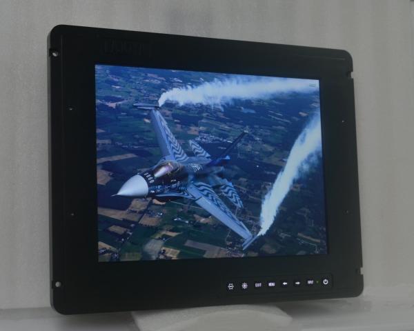 17" Ruggedized LCD Monitor IP65 Waterproof Enclosure, Wide operating temerature