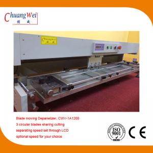 China LCD Display Automatic Glass Cutting Machine 3 Circular Blades,PCB Separator on sale