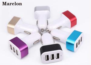 Data Transfer USB Car Charger / Mobile Phone Charger Prevent Short Circuit