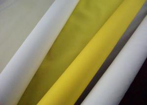 Buy cheap Plain Weave Yellow White Mesh Screen , 110 Mesh Silk Screen Super Precision product