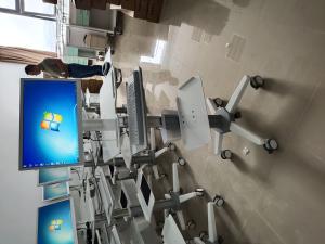 Buy cheap Adjustable Height Desk Computer Workstation Trolley Integrated moving trolley product