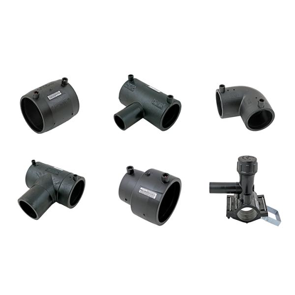 Hdpe Electrofusion Fittings Coupler Connector PE Pipe Electrofusion Saddle Bypass