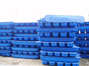 paddle wheel aerator HDPE float