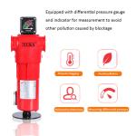 RC2 Aluminum Compressed Air Filter From 5 μm To 0.01μm