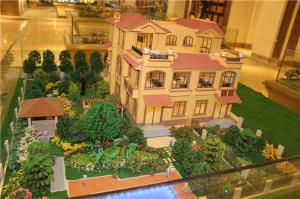 new product customized private 1/100 scale villa model making