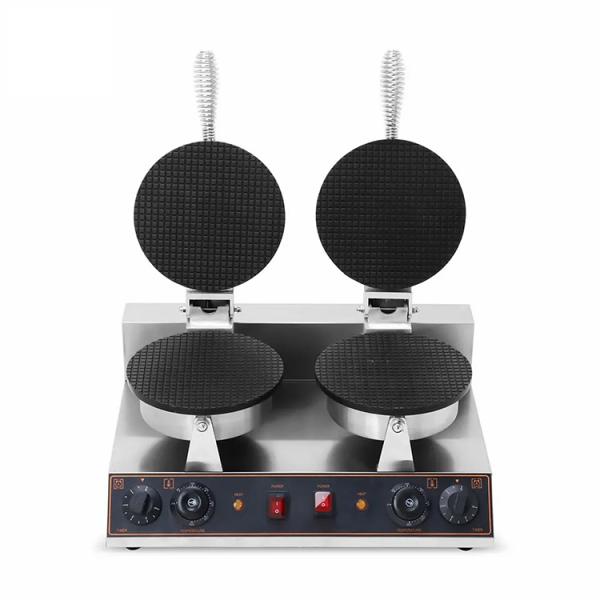 Round Shape Other Snack Machines Ice Cream Cone Waffle Maker Machine With Year 2023