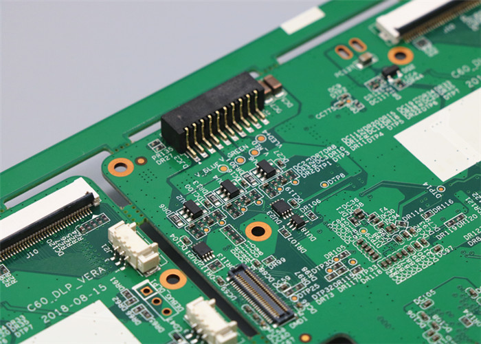 FR4 6 Layer Multilayer PCB Board ENIG/HASL SMT DIP Components OEM