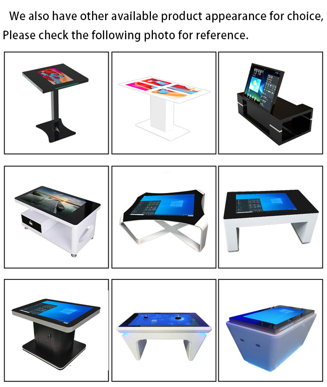 43 Inch Touch Table Windows Touch Screen Coffee Table Online Shopping Mall LCD Advertising Display Digital Screen
