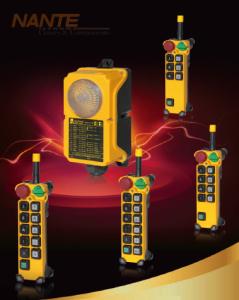 Buy cheap Single / Double Speed Wireless Industrial Remote Controller F24+ Series product