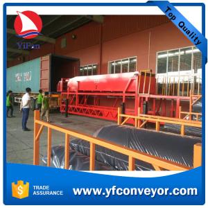 Telescopic Belt Conveyor for Loading Fabric Rolls