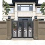 Customized Size Acceptable Sliding External Security Doors Automatic Opening