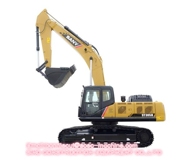 30 Ton Hydraulic SY305H Excavator Digging Equipment