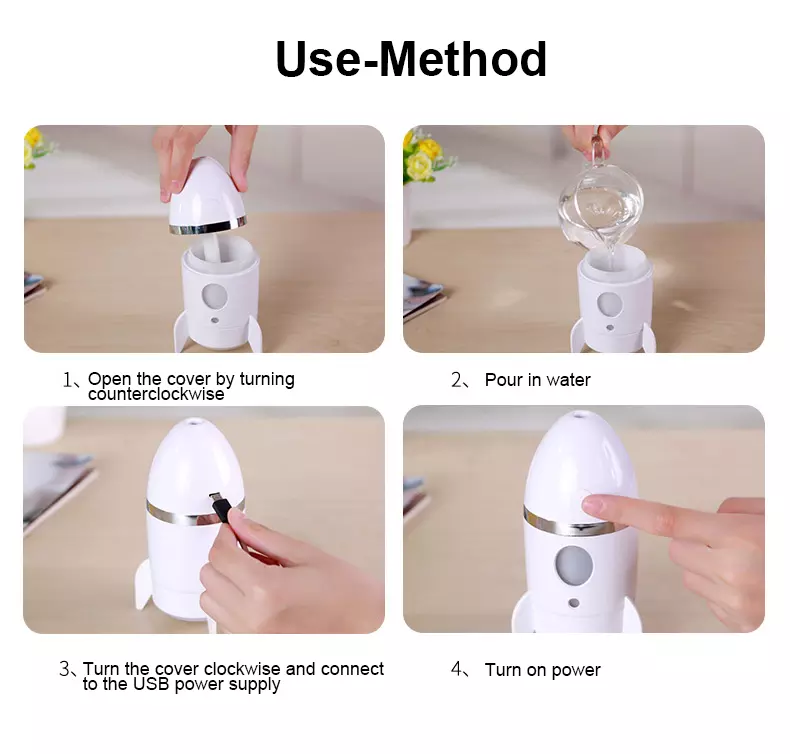 Multi Function Aroma Air Humidifier For Bedroom CE Certification