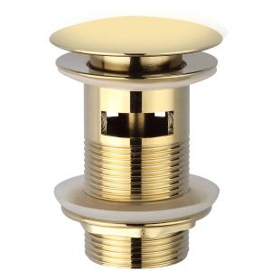 Wash Basin Drain Pop Up With Golden Colour