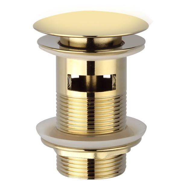 Quality Wash Basin Drain Pop Up With Golden Colour for sale