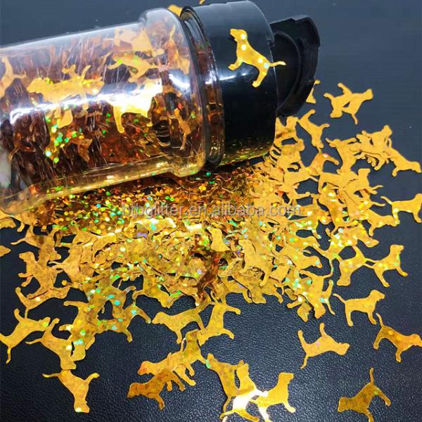 Craft Packing Clothing Webbing Gift Dog Shaped Glitter Sequins Pillow and Bone Decoration BILING BILING Function