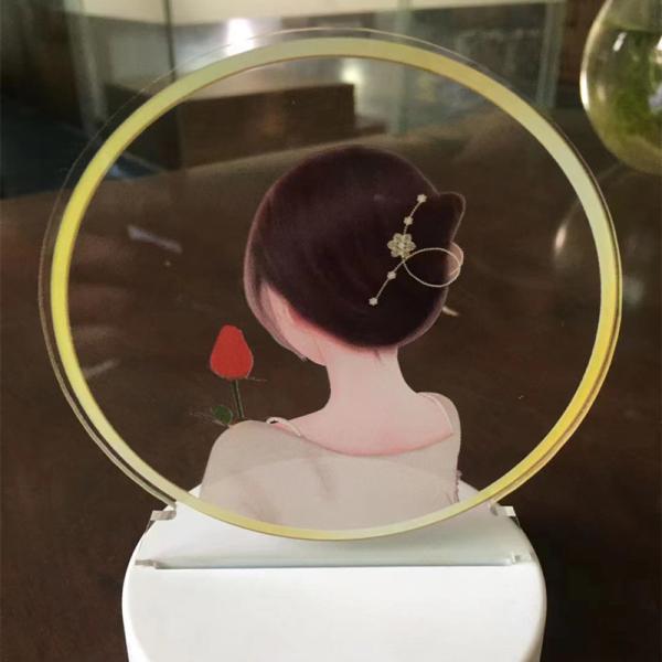Quality Simple Design Cri70 Moon Night Light Ac Power Home Use for sale