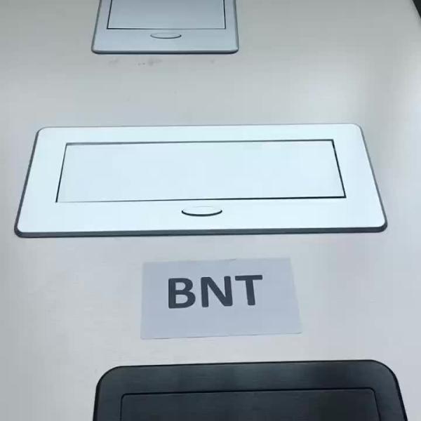 BNT European power conference table socket with media interface