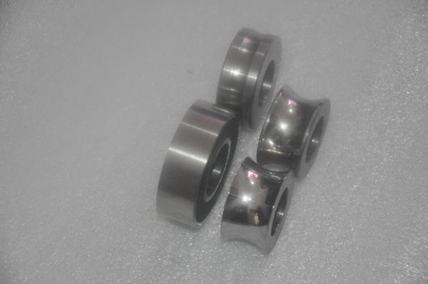 Quality Tic Steel Bonded Titanium Carbide GT35 Guide Roller 6J / Cm2 Impact Toughness for sale
