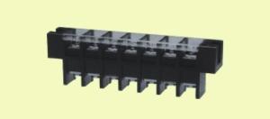 Buy cheap Barrier terminal block 37S-13.0mm 1-15P 600V 50A barrier terminal block connector 37s black with cover barrier strip product